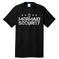 Merman Mermaid Security Gift for Swimming Tall T-Shirt