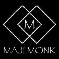 Maji Monk Symbol Spiritual Design Button