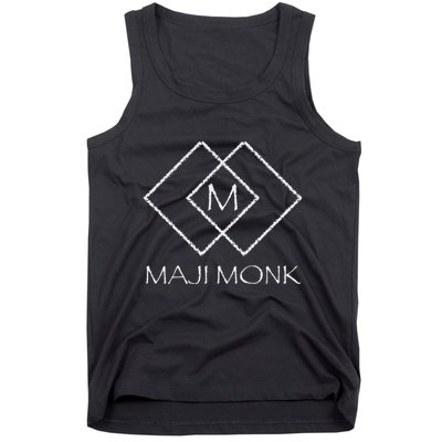 Maji Monk Symbol Spiritual Design Tank Top