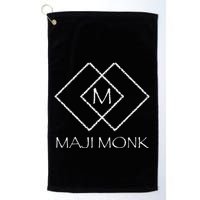 Maji Monk Symbol Spiritual Design Golf Towel