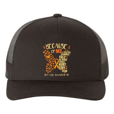 MS Multiple Sclerosis Yupoong Adult 5-Panel Trucker Hat