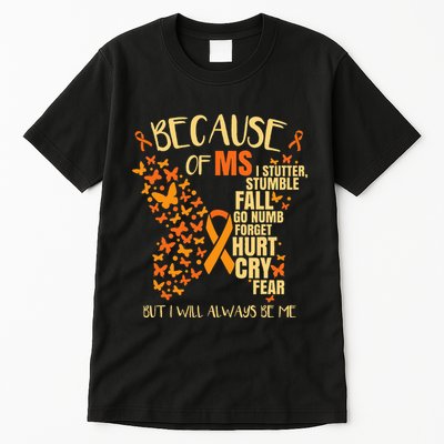 MS Multiple Sclerosis Tall T-Shirt
