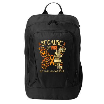 MS Multiple Sclerosis City Backpack