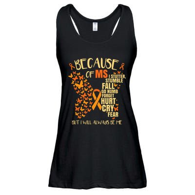 MS Multiple Sclerosis Ladies Essential Flowy Tank
