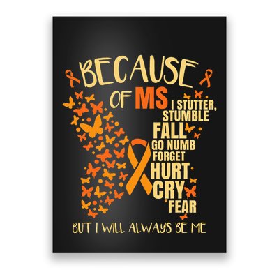 MS Multiple Sclerosis Poster