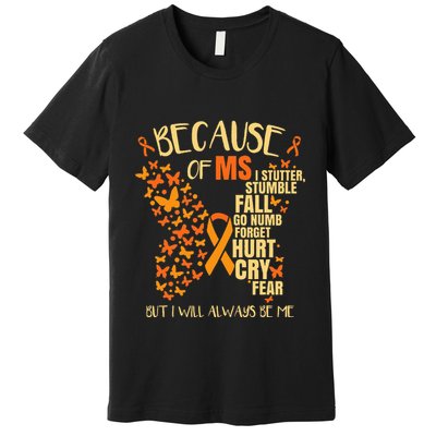 MS Multiple Sclerosis Premium T-Shirt