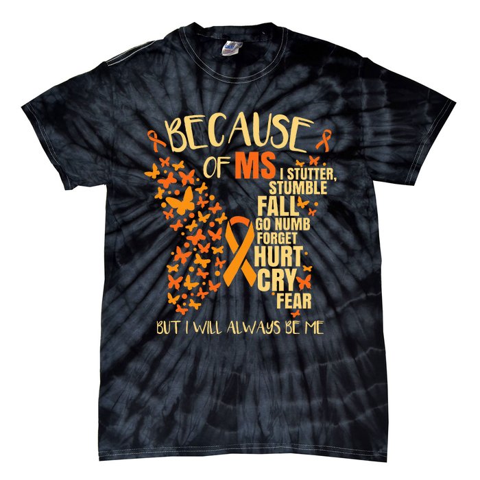 MS Multiple Sclerosis Tie-Dye T-Shirt