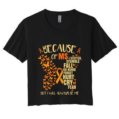 MS Multiple Sclerosis Crop Top