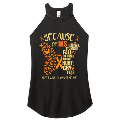 MS Multiple Sclerosis Women's Perfect Tri Rocker Tank