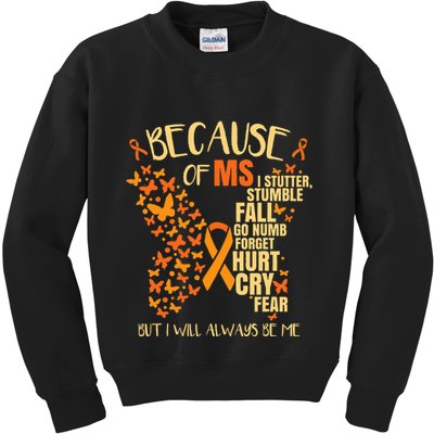 MS Multiple Sclerosis Kids Sweatshirt