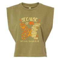 MS Multiple Sclerosis Garment-Dyed Women's Muscle Tee