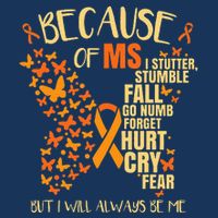 MS Multiple Sclerosis Infant Baby Jersey Bodysuit