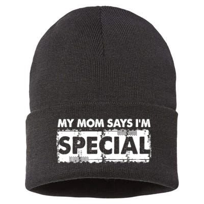 My Mom Says IM Special Sustainable Knit Beanie