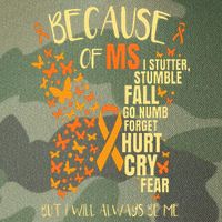 MS Multiple Sclerosis Legacy Tie Dye Trucker Hat