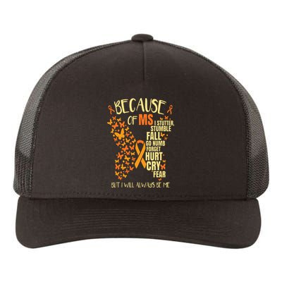 MS Multiple Sclerosis Yupoong Adult 5-Panel Trucker Hat
