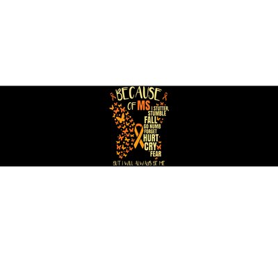 MS Multiple Sclerosis Bumper Sticker