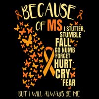 MS Multiple Sclerosis 16 in Basic Backpack