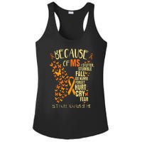 MS Multiple Sclerosis Ladies PosiCharge Competitor Racerback Tank