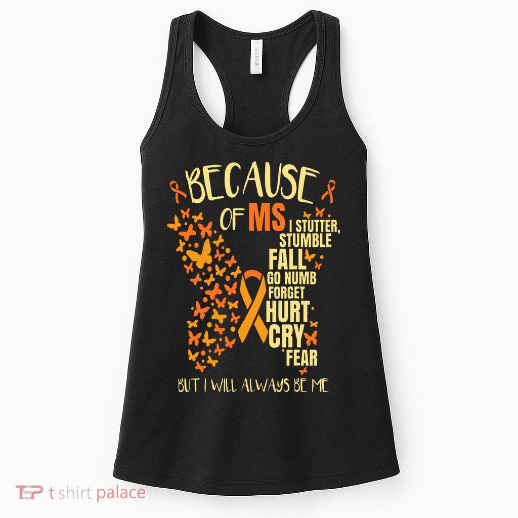 MS Multiple Sclerosis Womens Tank Top