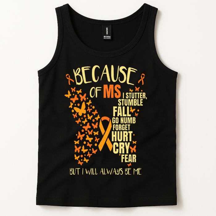 MS Multiple Sclerosis Tank Top