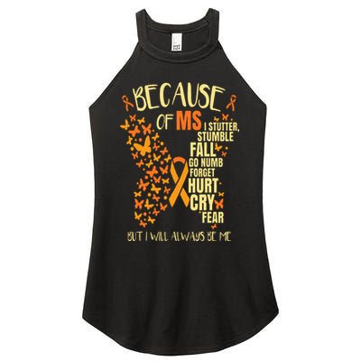 MS Multiple Sclerosis Women's Perfect Tri Rocker Tank