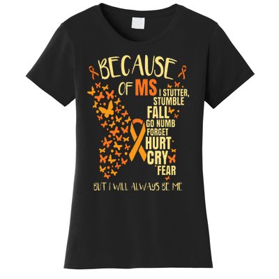 MS Multiple Sclerosis Women's T-Shirt