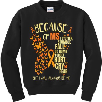 MS Multiple Sclerosis Kids Sweatshirt