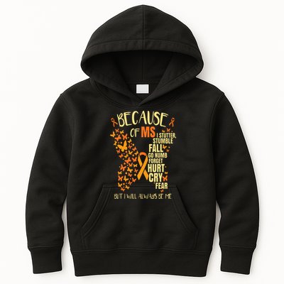 MS Multiple Sclerosis Kids Hoodie
