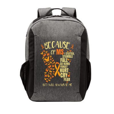 MS Multiple Sclerosis Vector Backpack
