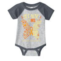 MS Multiple Sclerosis Infant Baby Jersey Bodysuit