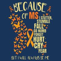 MS Multiple Sclerosis Infant Baby Jersey Bodysuit