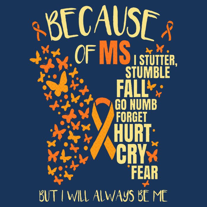 MS Multiple Sclerosis Infant Baby Jersey Bodysuit