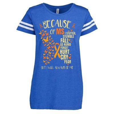 MS Multiple Sclerosis Enza Ladies Jersey Football T-Shirt