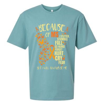 MS Multiple Sclerosis Sueded Cloud Jersey T-Shirt