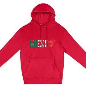 Mexico Mexican Soccer Fan Premium Pullover Hoodie