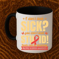 Ms Multiple Sclerosis Awareness Funny Gift Mug