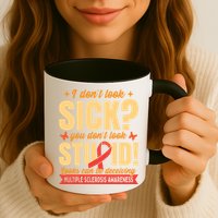 Ms Multiple Sclerosis Awareness Funny Gift Mug