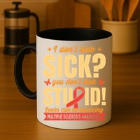 Ms Multiple Sclerosis Awareness Funny Gift Mug