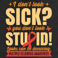 Ms Multiple Sclerosis Awareness Funny Gift 25L Jumbo Tote