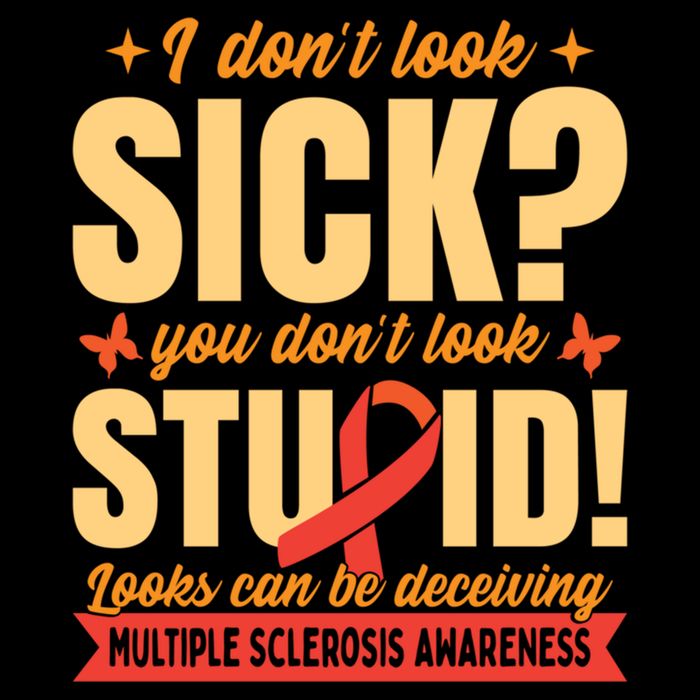 Ms Multiple Sclerosis Awareness Funny Gift Cropped Pullover Crew