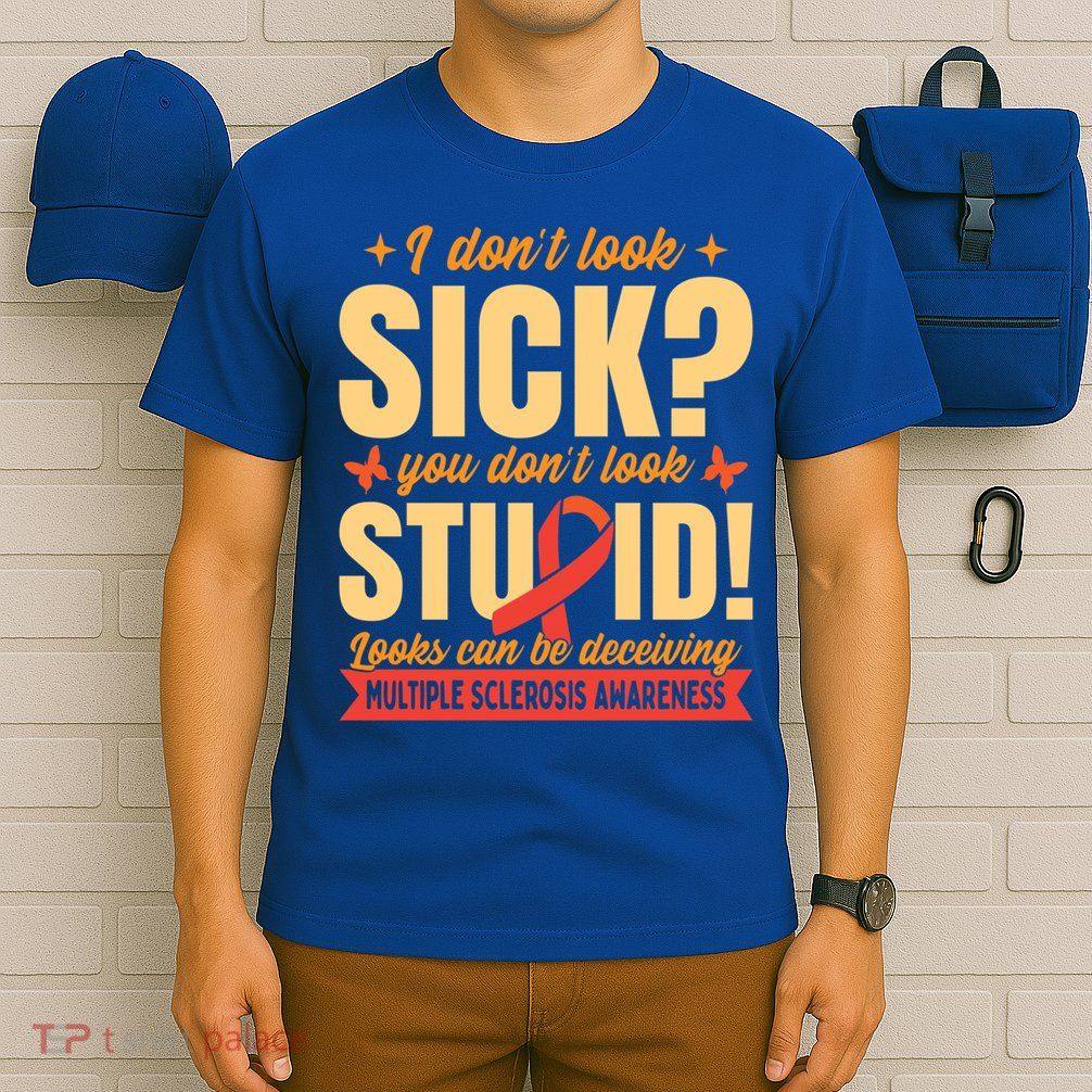 Ms Multiple Sclerosis Awareness Funny Gift T-Shirt