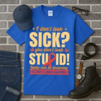 Ms Multiple Sclerosis Awareness Funny Gift Tall T-Shirt