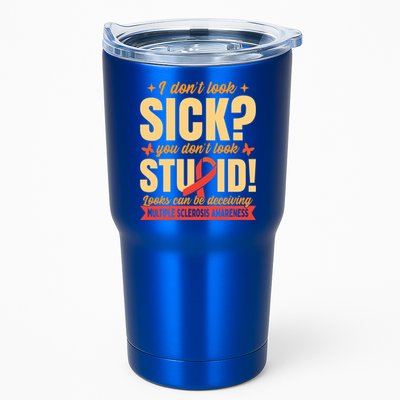 Ms Multiple Sclerosis Awareness Funny Gift Tumbler