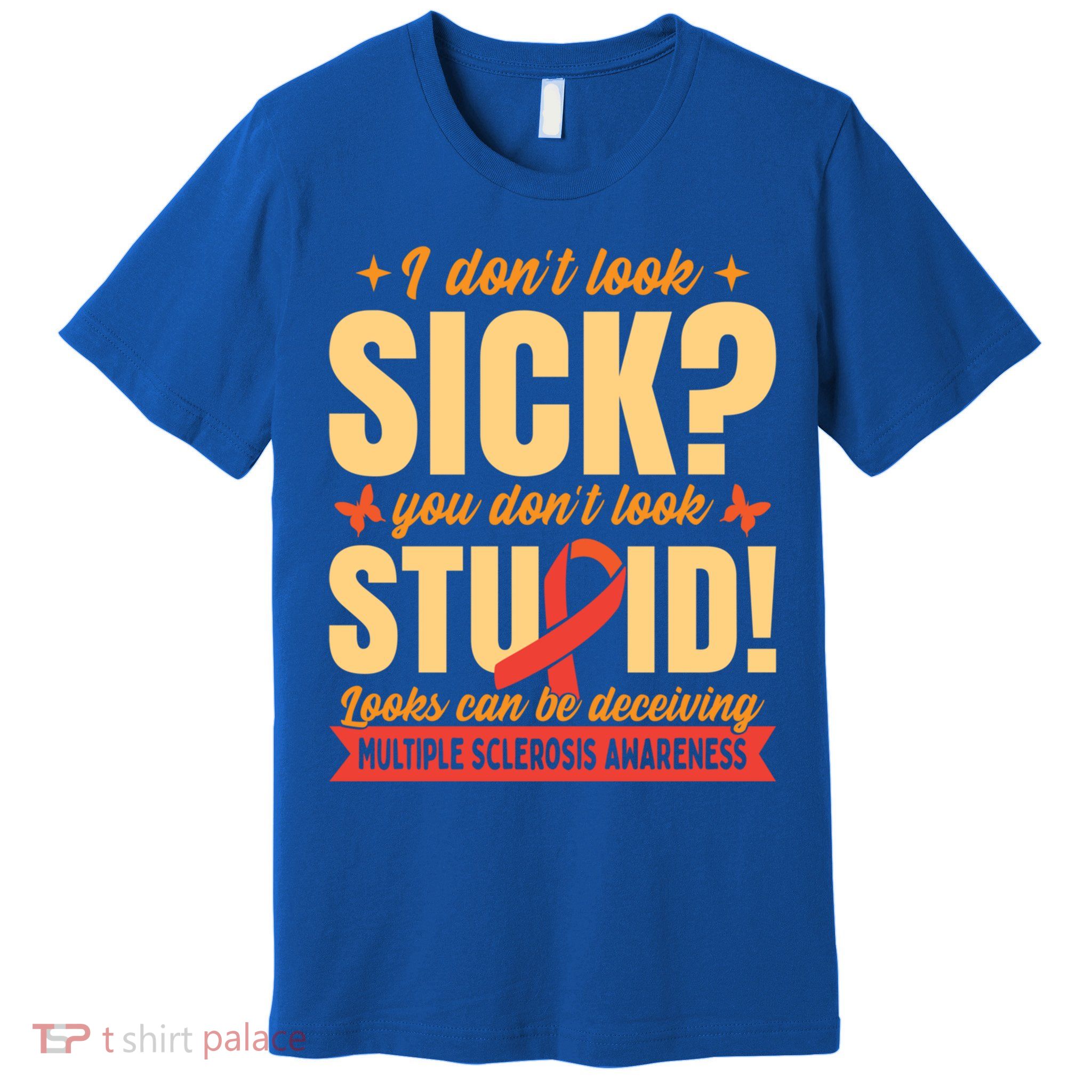 Ms Multiple Sclerosis Awareness Funny Gift Premium T-Shirt