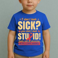 Ms Multiple Sclerosis Awareness Funny Gift Toddler T-Shirt