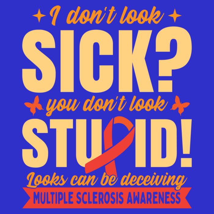 Ms Multiple Sclerosis Awareness Funny Gift Toddler T-Shirt