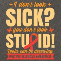 Ms Multiple Sclerosis Awareness Funny Gift Cotton Canvas Backpack