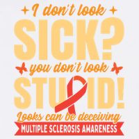 Ms Multiple Sclerosis Awareness Funny Gift Garment-Dyed Sweatshirt