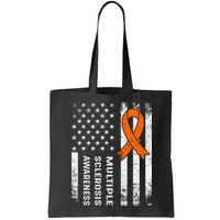 MS Multiple Sclerosis Awareness Orange Ribbon Bag