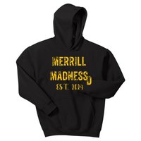 Merrill Madness Sd Baseball Season Funny Kids Hoodie